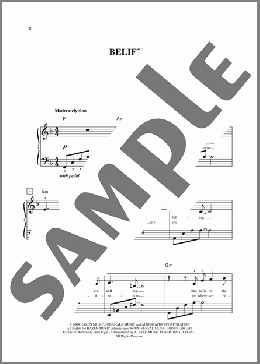 Believe (from The Polar Express) (arr. Dan Coates)(Josh Groban) 楽譜 ピアノ（ソロ） ダウンロード