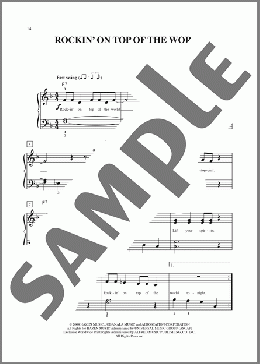 Rockin' On Top Of The World (from The Polar Express) (arr. Carol Matz)(Steven Tyler) 楽譜 ピアノ（ソロ） ダウンロード