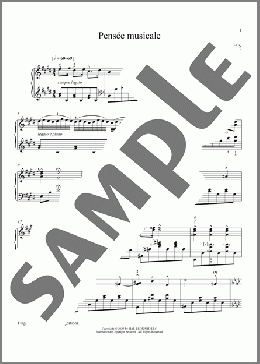 Pensee musicale(Stephanie Vrabley) 楽譜 ピアノ（ソロ） ダウンロード