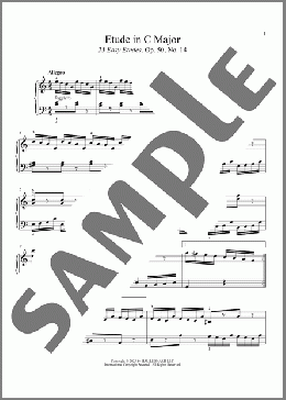 Etude in C Major(Louise Dumont Farrenc) 楽譜 ピアノ（ソロ） ダウンロード
