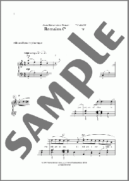 Remains Of The Day (from Corpse Bride) (arr. Carol Matz)(Danny Elfman/John August) 楽譜 ピアノ（ソロ） ダウンロード