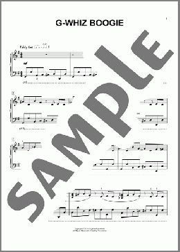 G-Whiz Boogie [Boogie-woogie version](Eugenie Rocherolle) 楽譜 ピアノ（ソロ） ダウンロード