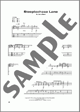 Steeplechase Lane(Chet Atkins) 楽譜 ギター（ソロ） ダウンロード