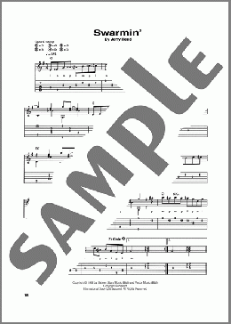 Swarmin'(Jerry Reed) 楽譜 ギター（ソロ） ダウンロード