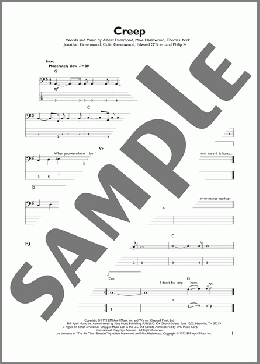 Creep(Radiohead) 楽譜 その他 ダウンロード