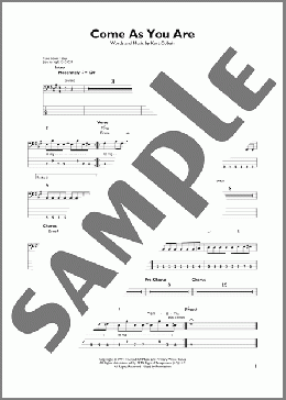 Come As You Are(Nirvana) 楽譜 その他 ダウンロード