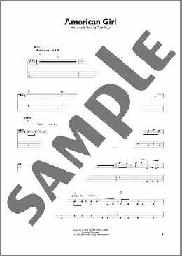American Girl(Tom Petty) 楽譜 その他 ダウンロード