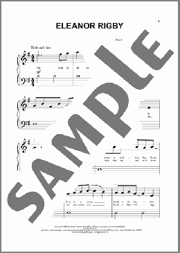 Eleanor Rigby(The Beatles) 楽譜 その他 ダウンロード