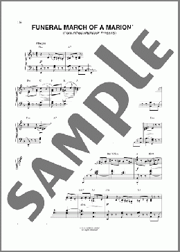 Funeral March Of A Marionette (arr. Dan Coates)(Charles Gounod) 楽譜 ピアノ（ソロ） ダウンロード