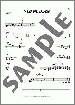 Festive Minor(Gerry Mulligan) 楽譜 その他 ダウンロード