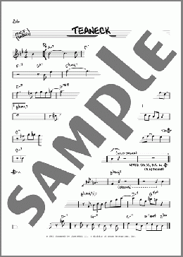 Teaneck(Cannonball Adderley) 楽譜 その他 ダウンロード
