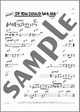 If You Could See Me Now(Sarah Vaughan) 楽譜 その他 ダウンロード