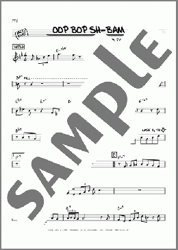 Oop Bop Sh-Bam(Dizzy Gillespie) 楽譜 その他 ダウンロード