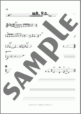 Mr. P.C.(John Coltrane) 楽譜 その他 ダウンロード