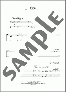 Fire(Jimi Hendrix) 楽譜 その他 ダウンロード