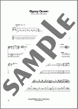 Gypsy Queen(Santana) 楽譜 ギター（ソロ） ダウンロード