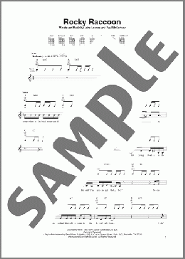 Rocky Raccoon(The Beatles) 楽譜 ギター（ソロ） ダウンロード