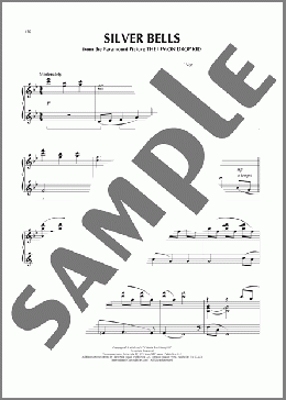 Silver Bells(Ray Evans/Jay Livingston) 楽譜 ピアノ（ソロ） ダウンロード