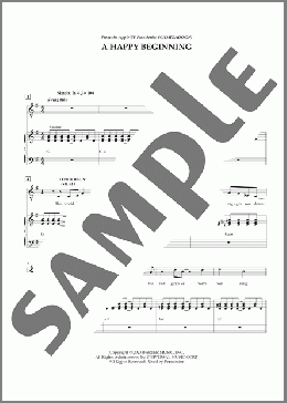 Happy Beginning (from Schmigadoon! Season 2)(Cinco Paul) 楽譜 ピアノ & ボーカル ダウンロード