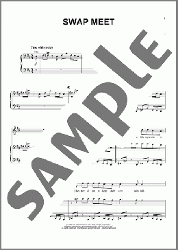 Swap Meet(Nirvana) 楽譜 ピアノ & ボーカル & ギター ダウンロード