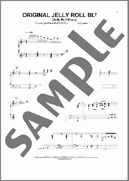 Jelly Roll Blues(Jelly Roll Morton) 楽譜 ピアノ（ソロ） ダウンロード