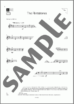 The Flintstones (Grade 1, C1, from the ABRSM Violin Syllabus from 2024)(Hoyt Curtin/Joseph Barbera/William Hanna) 楽譜 バイオリン ダウンロード