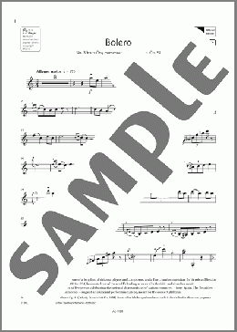 Bolero (Grade 7, C3, from the ABRSM Violin Syllabus from 2024)(Jeno Hubay) 楽譜 バイオリン ダウンロード