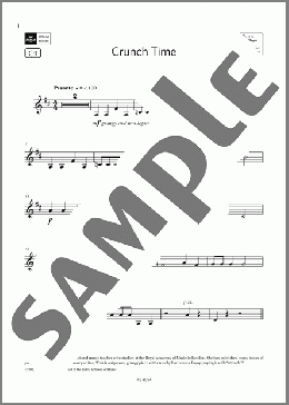 Crunch Time (Grade Initial, C1, from the ABRSM Violin Syllabus from 2024)(Nancy Litten) 楽譜 バイオリン ダウンロード