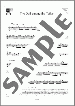 The Deil amang the Tailors (Grade 6, C2, from the ABRSM Violin Syllabus from 2024)(J. S. Skinner) 楽譜 バイオリン ダウンロード