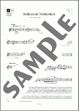 Redowa de Wallerstein (Grade 3, B3, from the ABRSM Violin Syllabus from 2024)(Charles Dancla) 楽譜 バイオリン ダウンロード