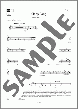 Sleep Song (Grade 3, B1, from the ABRSM Violin Syllabus from 2024)(Engelbert Humperdinck) 楽譜 バイオリン ダウンロード