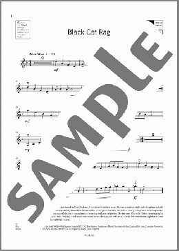 Black Cat Rag (Grade 2, C2, from the ABRSM Violin Syllabus from 2024)(Craig Utting) 楽譜 バイオリン ダウンロード