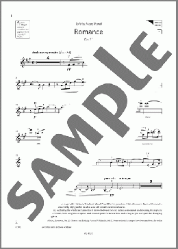 Romance (Grade 8, B1, from the ABRSM Violin Syllabus from 2024)(Amy Beach) 楽譜 バイオリン ダウンロード