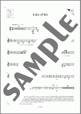 Lake of Ice (Grade 2, B3, from the ABRSM Violin Syllabus from 2024)(Shruthi Rajasekar) 楽譜 バイオリン ダウンロード