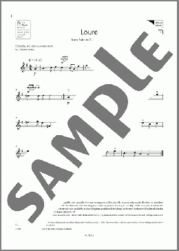 Loure (Grade 3, A2, from the ABRSM Violin Syllabus from 2024)(G. P. Telemann) 楽譜 バイオリン ダウンロード