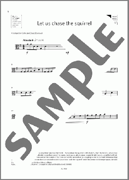 Let us chase the squirrel (Grade Initial, C2, from the ABRSM Viola Syllabus from 2024)(Trad. American) 楽譜 その他 ダウンロード