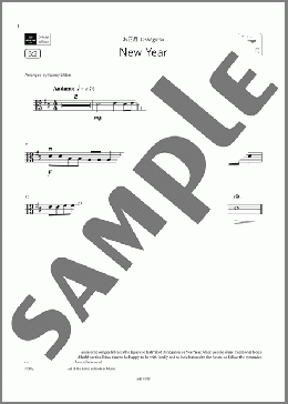 New Year (Grade Initial, B2, from the ABRSM Viola Syllabus from 2024)(Rentaro Taki) 楽譜 その他 ダウンロード