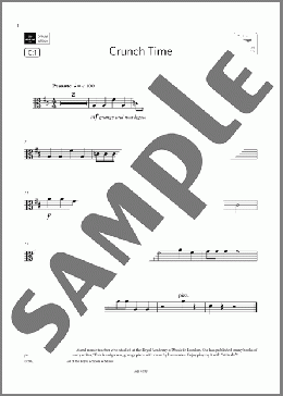 Crunch Time (Grade Initial, C1, from the ABRSM Viola Syllabus from 2024)(Nancy Litten) 楽譜 その他 ダウンロード