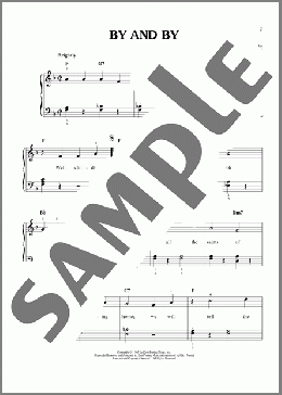 By And By(Elvis Presley) 楽譜 ピアノ（ソロ） ダウンロード