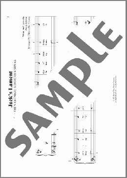 Jack's Lament (arr. Christopher Hussey)(Danny Elfman) 楽譜 ピアノ（ソロ） ダウンロード