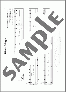 Black Magic (arr. Christopher Hussey)(Camille Purcell) 楽譜 ピアノ（ソロ） ダウンロード
