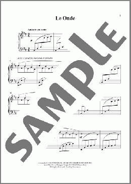 Le Onde(Ludovico Einaudi) 楽譜 ピアノ（ソロ） ダウンロード
