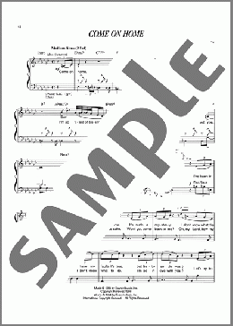 Come On Home(Horace Silver) 楽譜 ピアノ（ソロ） ダウンロード