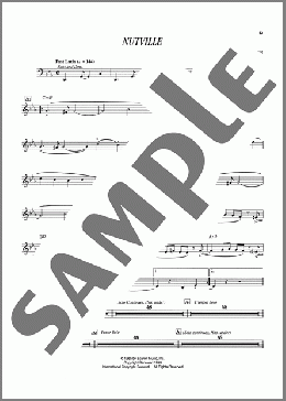 Nutville(Horace Silver) 楽譜 ピアノ（ソロ） ダウンロード