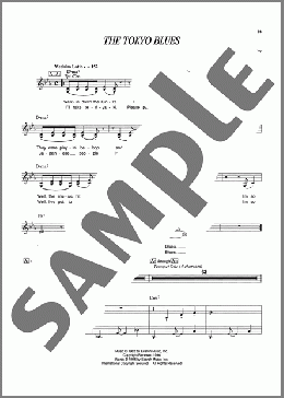 The Tokyo Blues(Horace Silver) 楽譜 ピアノ（ソロ） ダウンロード
