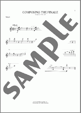 Composing The Finale (from Chevalier)(Kris Bowers/Joseph Bologne (Chevalier de Saint-Georges)) 楽譜 バイオリン ダウンロード
