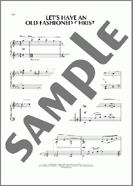 Let's Have An Old Fashioned Christmas(Joe Solomon/Larry Conley) 楽譜 ピアノ（ソロ） ダウンロード