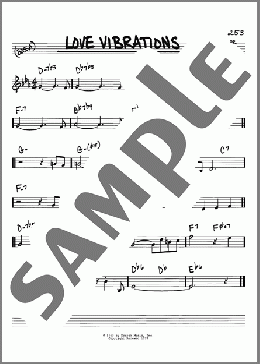 Love Vibrations(Horace Silver) 楽譜 その他 ダウンロード