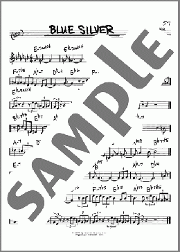 Blue Silver(Horace Silver) 楽譜 その他 ダウンロード