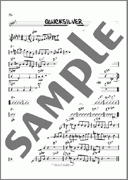 Quicksilver(Horace Silver) 楽譜 その他 ダウンロード